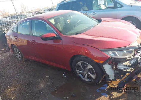 2020 Honda Civic Lx z USA, uszkodzony, nr VIN 19XFC2F60LE001265